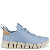 Ecco Womens Gruuv Lace Trainer - Blue Powder - 37 image