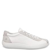 Ecco Womens Soft Zero Lace Trainer - White - 36
