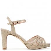 Menbur Womens Ankle Strap Sandal - Stone - 39 image