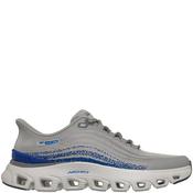 Skechers Mens Arch Fit Lace Trainer - Grey Blue - Uk 7