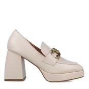 Menbur Womens Chain Platform Loafer - Beige - 39 image