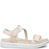 Ecco Womens Soft Strap Sandal - Limestone - 37