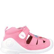 Biomecanics Kids Closed In Strap Sandal - Rosa - Eu20/K3.5