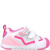 Biomecanics Kids Twin Strap Trainer - White Fuchsia - Eu20/K3.5 image