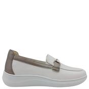 G Comfort Womens Slip On Shoe - White - 42