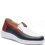 G Comfort Womens Slip On Shoe - White Navy - 39 image