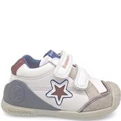 Biomecanics Boys Twin Strap Trainer - Blanco - 20 image