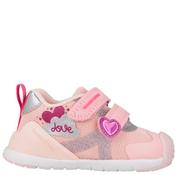 Biomecanics Girls Twin Strap Trainer - Rosa - Eu20/K3.5