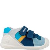 Biomecanics Boys Canvas Strap Trainer - Azul - Eu21/K4.5