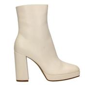 Claudia Ghizzani Womens Zip Ankle Boot - Beige - 40 image