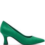 Marco Tozzi Womens Point Toe Court Shoe - Green Suede - 40 image