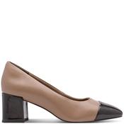Marco Tozzi Womens Slip On Mid Heel - Cappuccino - 37 image
