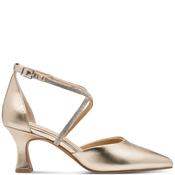 Marco Tozzi Womens Slip On Mid Heel - Gold - 37 image