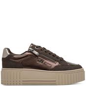 Marco Tozzi Womens Lace Up Casual Shoe - Mocca - 37 image