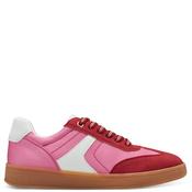 Marco Tozzi Womens Lace Trainer - Raspberry - 36 image