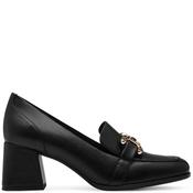 Marco Tozzi Womens Block Heel Court Shoe - Black - 42