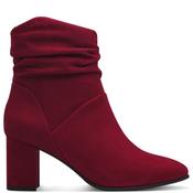 Marco Tozzi Womens Zip Ankle Boot - Red Suede - 40 image