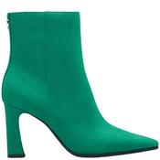 Marco Tozzi Womens Zip Ankle Boot - Green Suede - 39 image