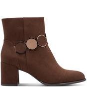 Marco Tozzi Womens Zip Ankle Boot - Chocolate - 36 image