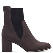 Marco Tozzi Womens Zip Ankle Boot - Anthracite Suede - 38 image