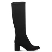 Marco Tozzi Womens Zip High Leg Boot - Black Suede - 41 image