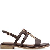 Marco Tozzi Womens Flats - Mocca Multi - 37