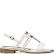 Marco Tozzi Womens Flats - White Multi - 40 image