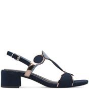 Marco Tozzi Womens Ankle Strap Sandal - Navy - 41 image