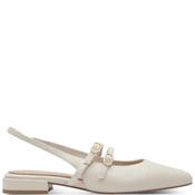 Marco Tozzi Womens Low Heel Slingback - Cream - 40 image