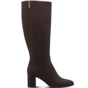 Marco Tozzi Womens Zip High Leg Boot - Mocca Suede - 37