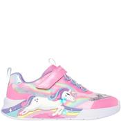 Skechers Girls Unicorn Chaser Trainer - Pink Multi - K5/Eu21.5 image