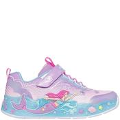 Skechers Girls Trainers - Lavender Multi - K10/Eu28