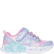 Skechers Girls Trainers - Lavender Multi - Uk K8