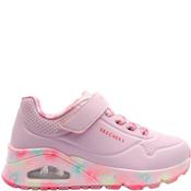 Skechers Girls Uno Gen1 Strap Trainer - Pink Multi - J3/Eu36 image