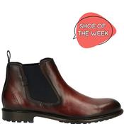 Bugatti Mens Leather Chelsea Ankle Boot - Brown - 41
