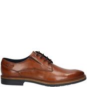 Bugatti Mens Lace Shoe - Cognac - 41