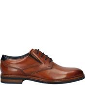 Bugatti Mens Lace Shoe - Cognac - 41