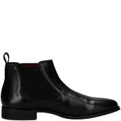 Bugatti Mens Chelsea Ankle Boot - Black Leather - 46 image