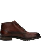 Bugatti Mens Lace Ankle Boot - Dark Brown Leather - 44 image
