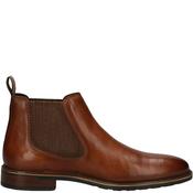 Bugatti Mens Chelsea Ankle Boot - Cognac Leather - 42 image