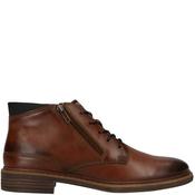 Bugatti Mens Zip Lace Ankle Boot - Mid Brown - 41 image