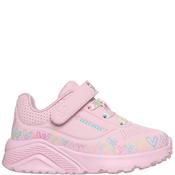 Skechers Girls Trainers - Light Pink - K7/Eu24