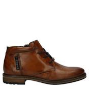 Bugatti Mens Zip Lace Ankle Boot - Cognac Leather - 41 image