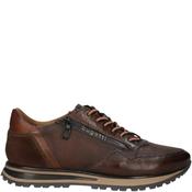 Bugatti Mens Zip Lace Casual Shoe - Brown - 42 image
