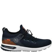 Bugatti Mens Cord Casual Shoe - Dark Blue - 44