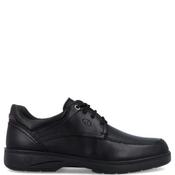 Luisetti Mens Comfort Lace Shoe - Black - 42 image