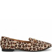 Valentino Conte Womens Flat Loafer - Animal Print - 37 image