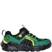 Skechers Boys John Deere Lights Trainer - Green Black - Uk J2 image