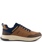 Redz Mens Lace Casual Shoe - Brown - 42
