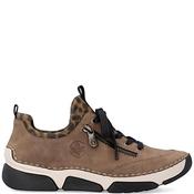 Rieker Womens Elastic Shoe - Brown - 37 image